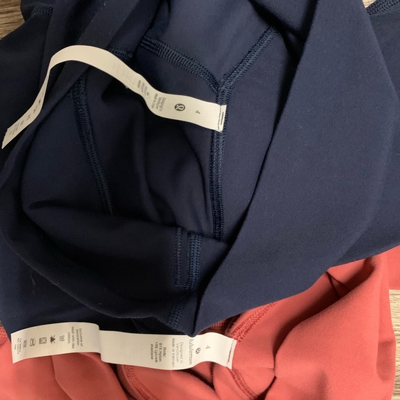 2 pairs lululemon align 21’ legging sz4 - Picture 2 of 5